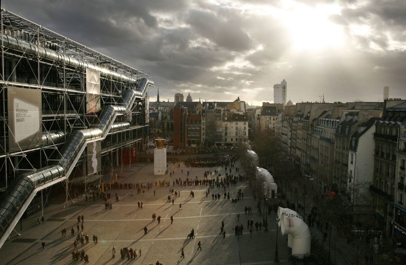 Centre Pompidou - Villa Beaumarchais Paris - Le Marais